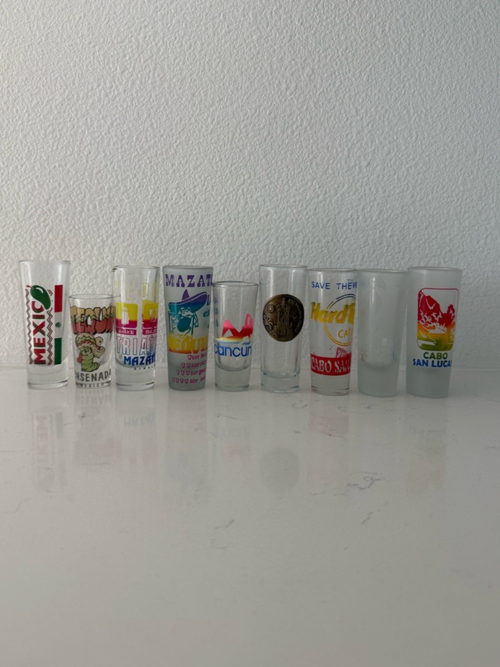 Assorted Mexico Shot Glasses